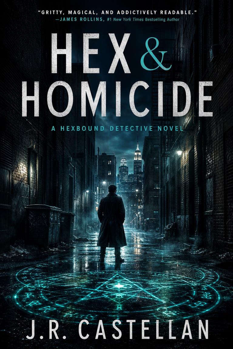Hex & Homicide book cover — Cozy Mystery