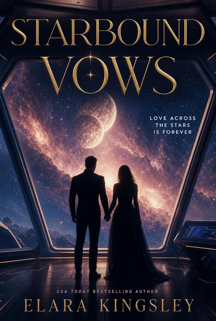 Starbound Vows book cover — Sci-Fi Romance